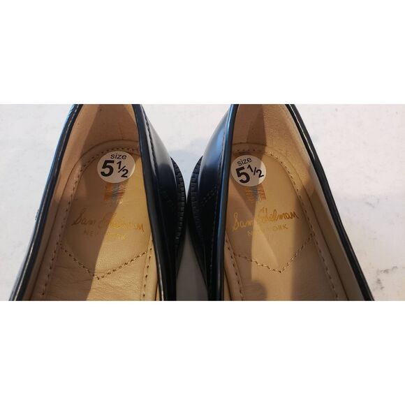 SAM EDELMAN CHRISTY BLACK BOX LEATHER LOAFER SIZE 5.5 NEW OUT OF BOX - Picture 6 of 12